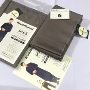 Gul Ahmed Giza Britanio Soft Premium Cotton Men Fabric 6