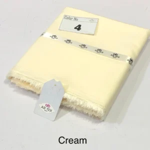 Libas-e-Khaas Wash & Wear Fabric for Men Cream
