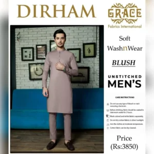 Dirham Boski Wash n Wear Stylish Men’s Fabric